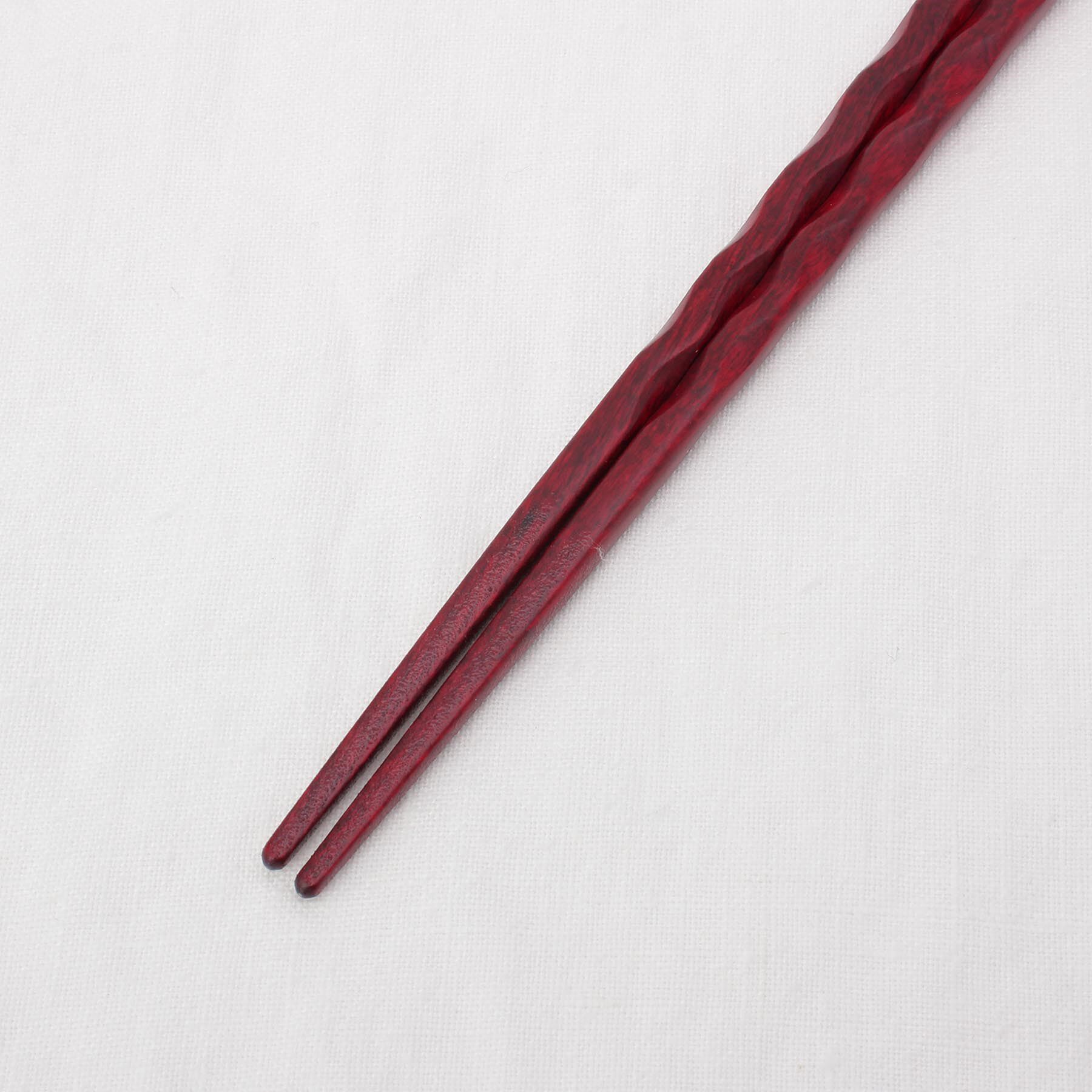 212 KITCHEN STORE「箸 食洗削りしぶき 赤 23.0」|食器・キッチングッズ|