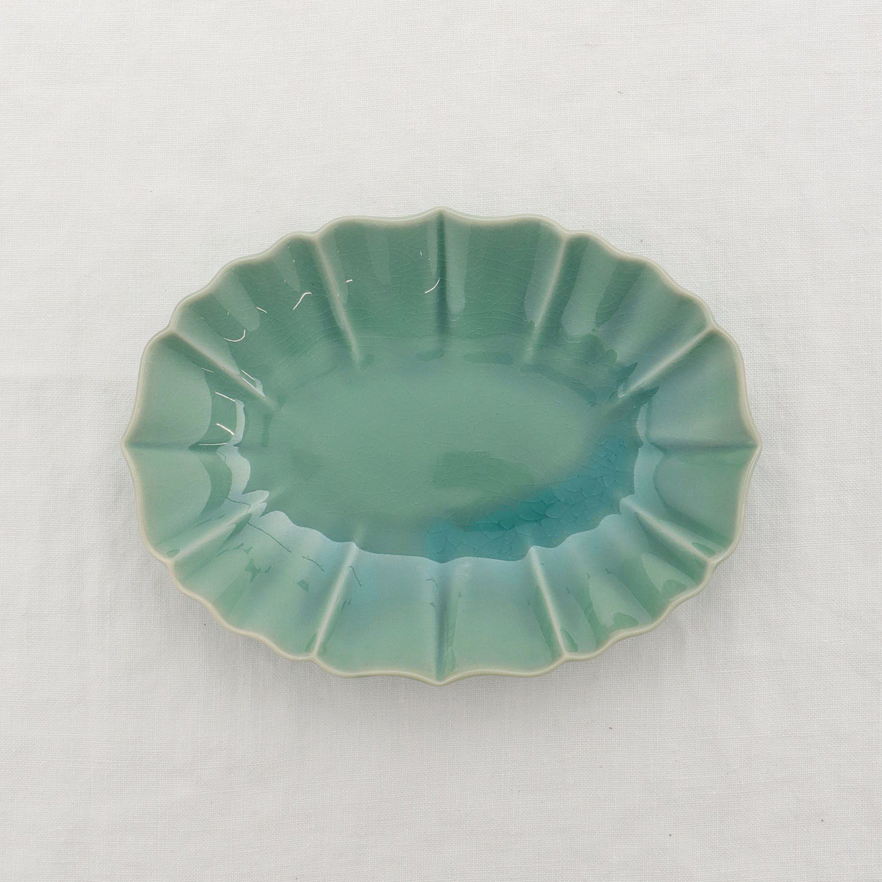 212 KITCHEN STORE「シュー オーバルプレートＭ グリーン」|食器・キッチングッズ|