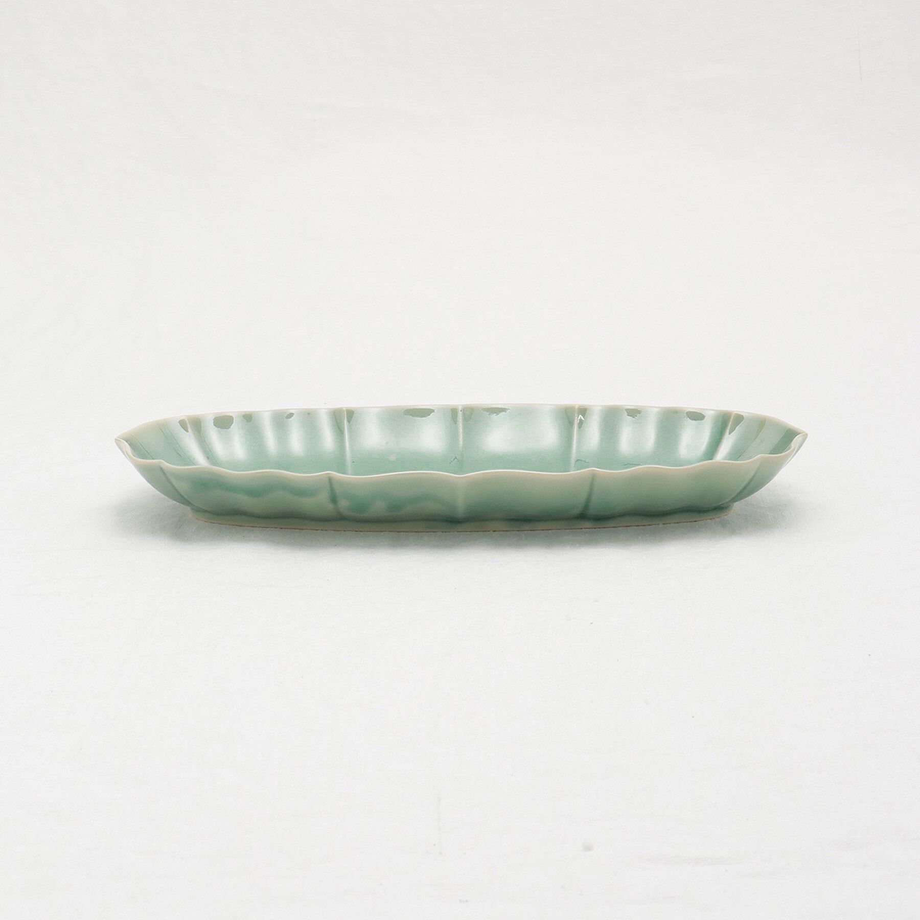 212 KITCHEN STORE「シュー オーバル細長皿 グリーン」|食器・キッチングッズ|