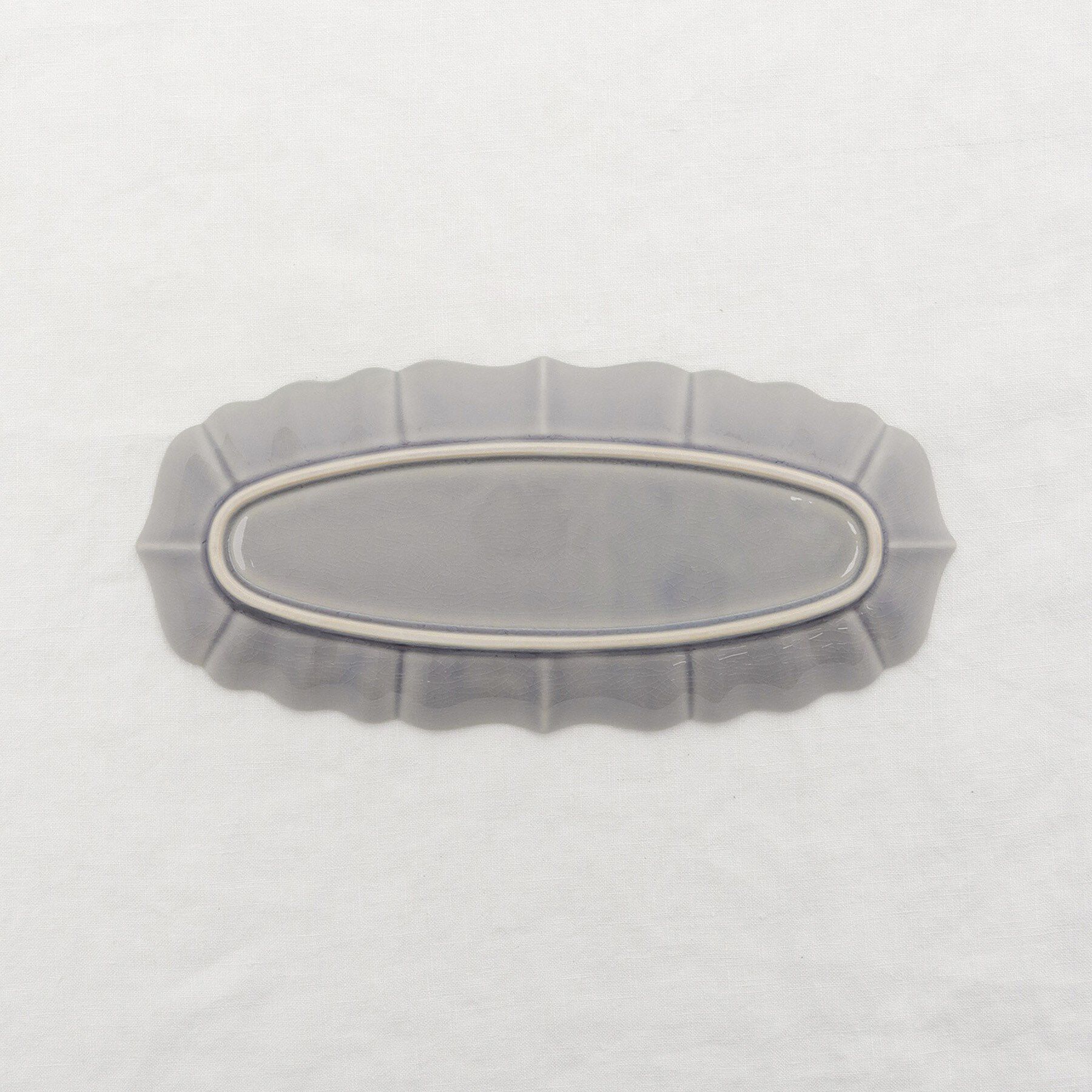 212 KITCHEN STORE「シュー オーバル細長皿 パープル」|食器・キッチングッズ|