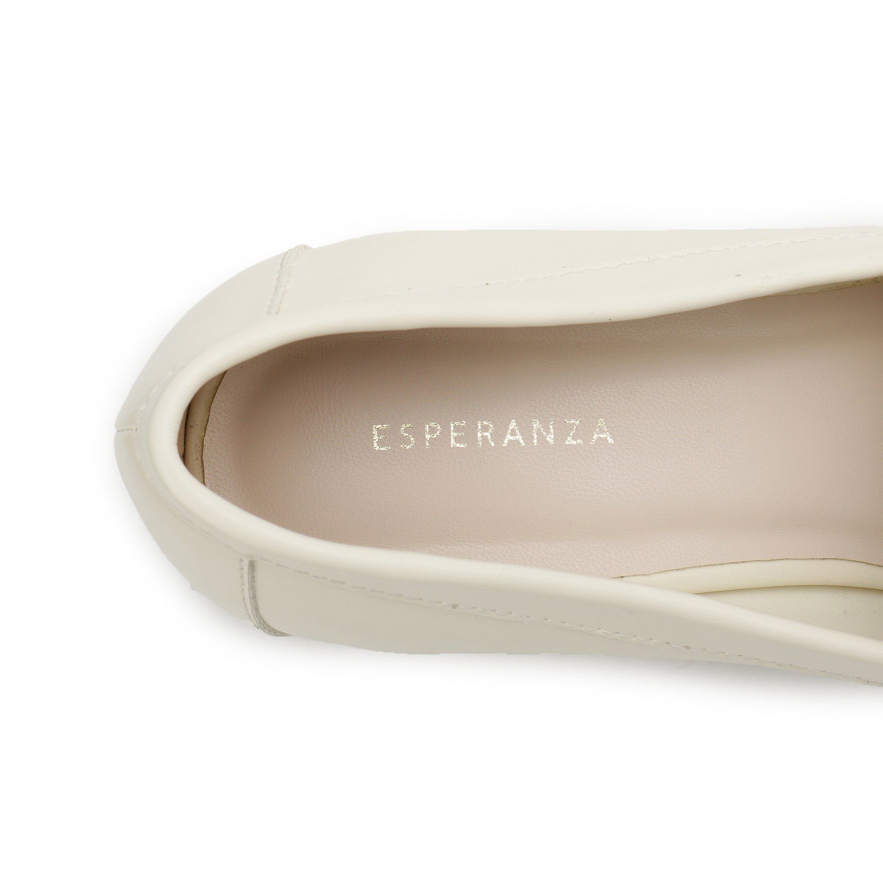 ESPERANZA「ビジュー付リボンローファー」|パンプス|