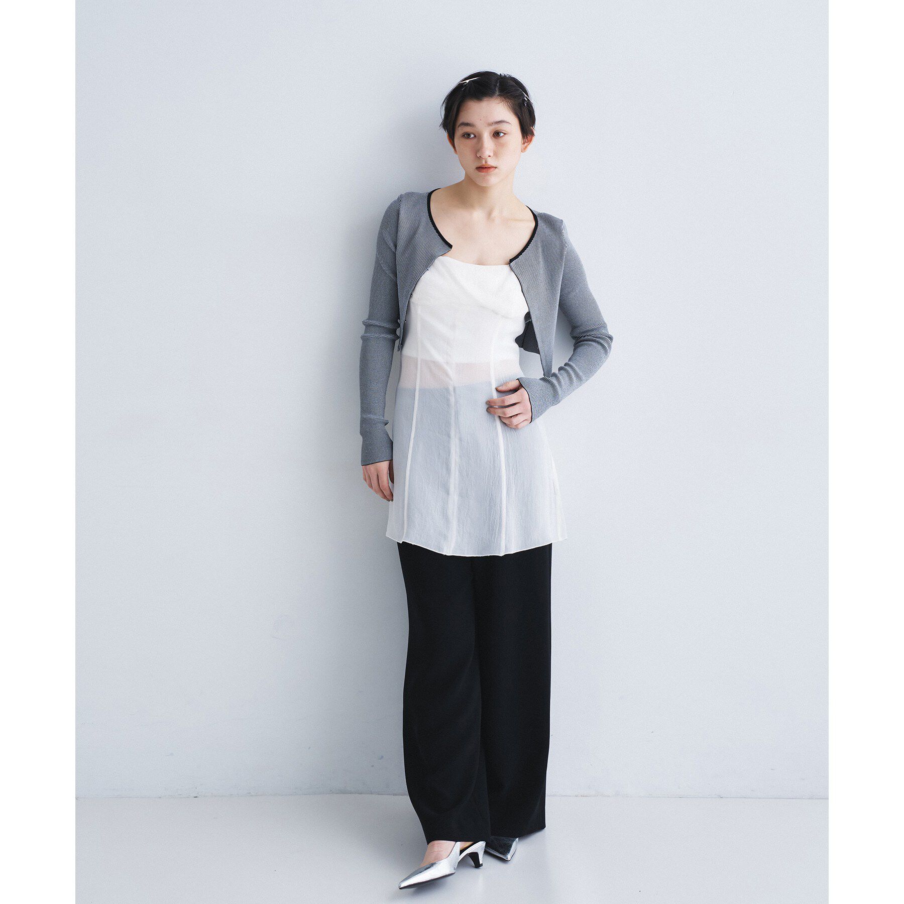 CODE A「georgette cami」|キャミソール|