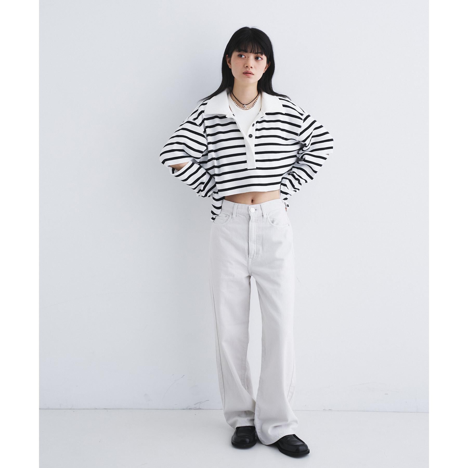 CODE A「cropped lager tee」|Tシャツ・カットソー|