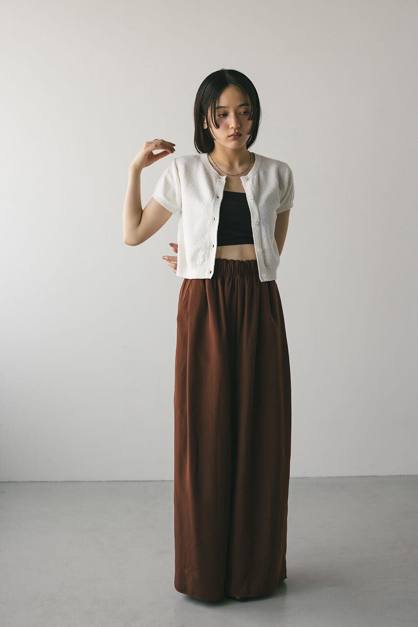 STYLEMIXER「2WAYパイルニットコンパクトトップ」|ニット・セーター|