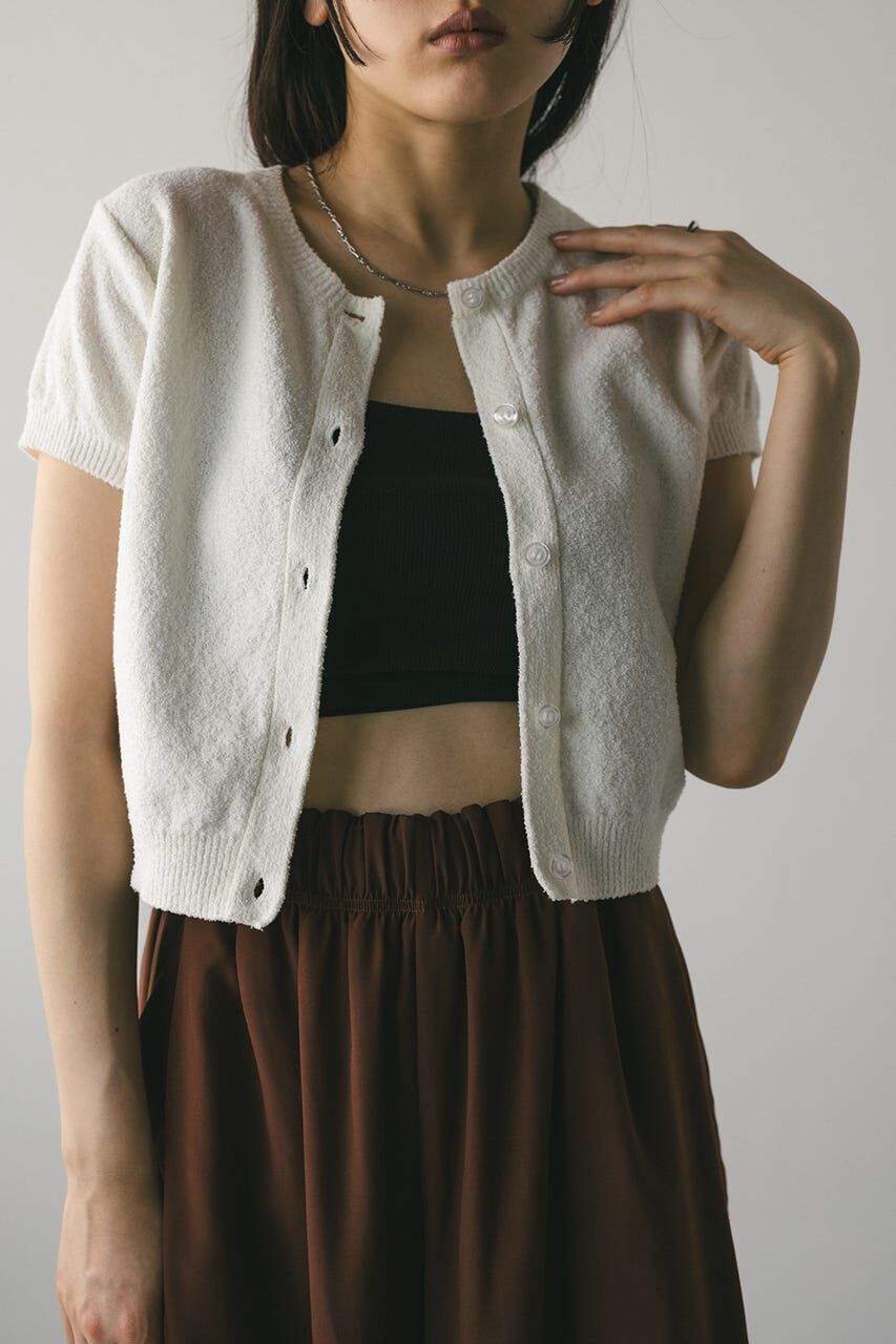 STYLEMIXER「2WAYパイルニットコンパクトトップ」|ニット・セーター|