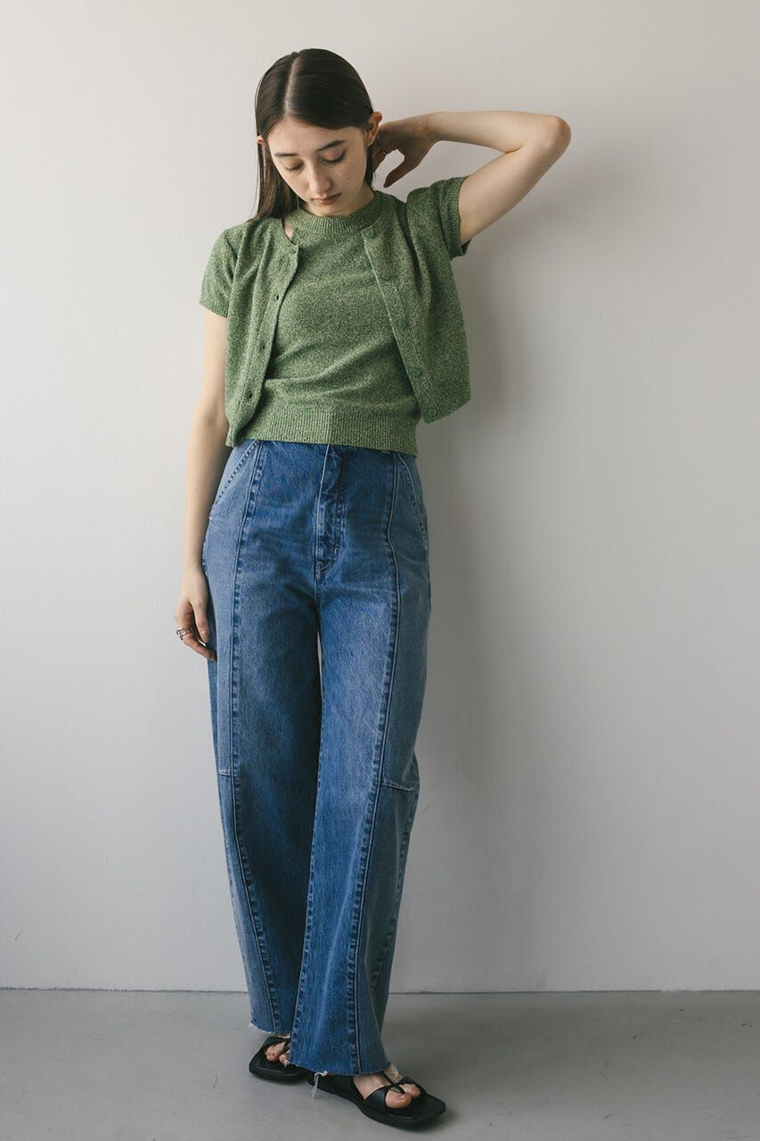 STYLEMIXER「2WAYパイルニットコンパクトトップ」|ニット・セーター|