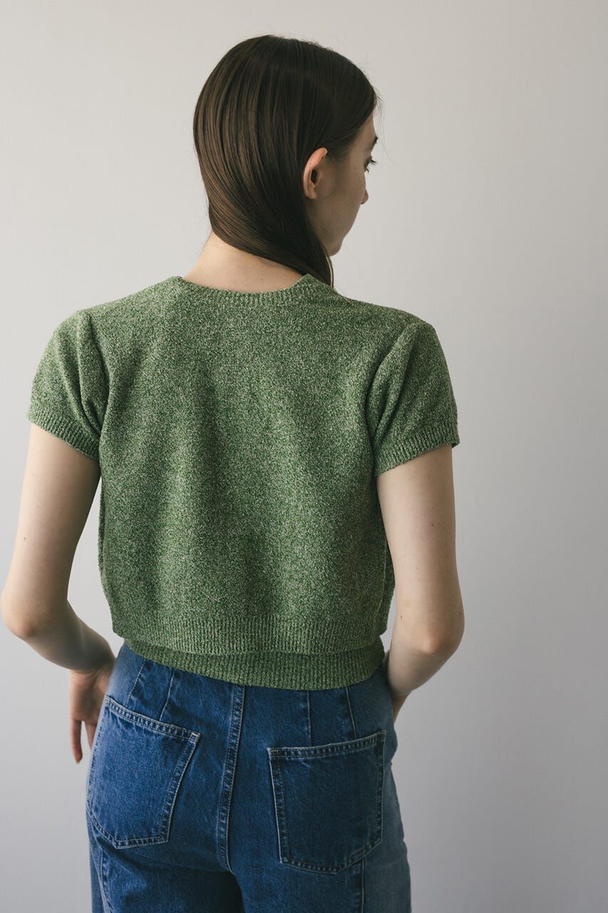 STYLEMIXER「2WAYパイルニットコンパクトトップ」|ニット・セーター|