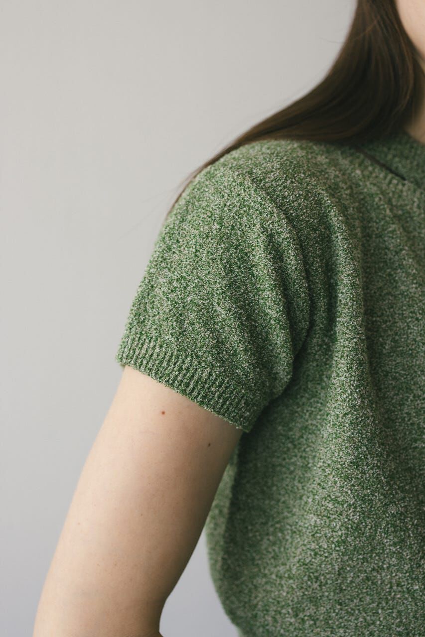 STYLEMIXER「2WAYパイルニットコンパクトトップ」|ニット・セーター|