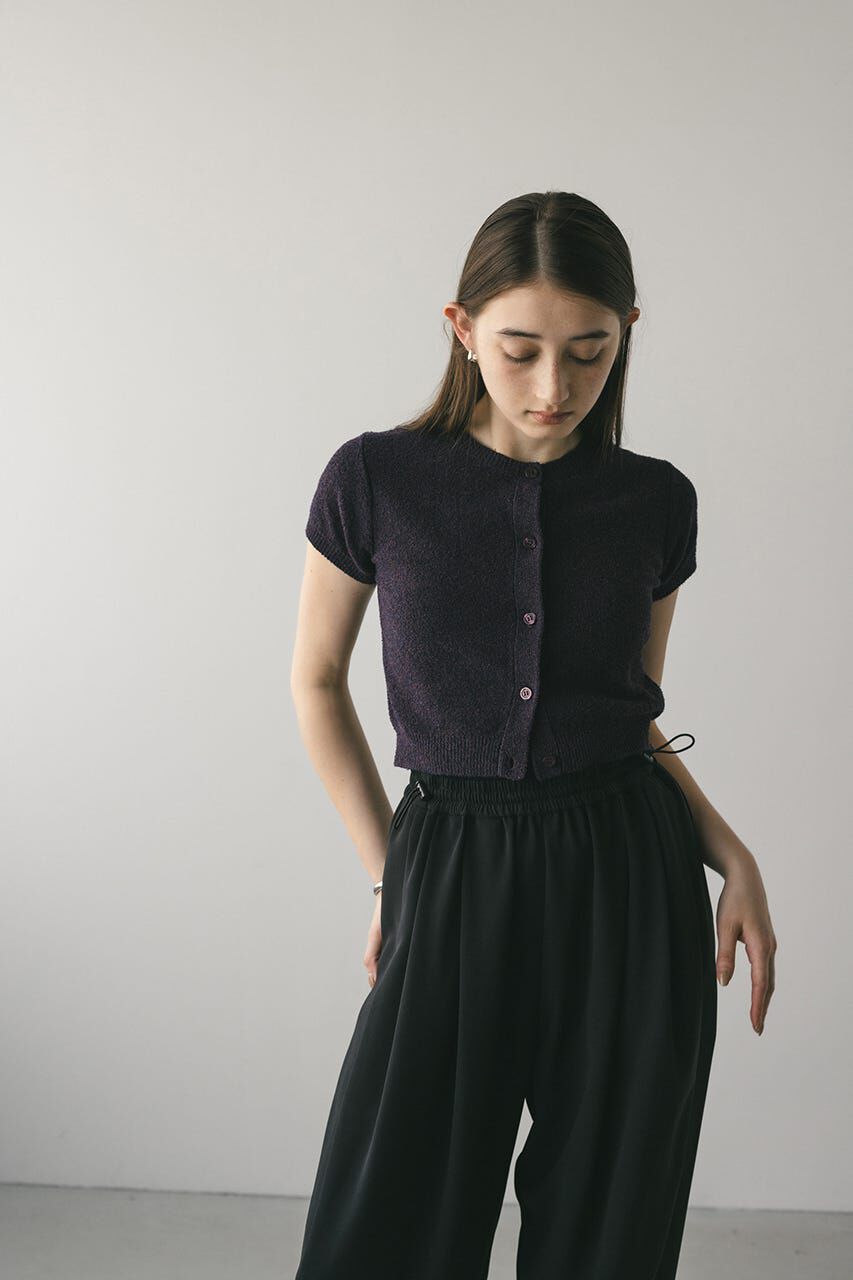 STYLEMIXER「2WAYパイルニットコンパクトトップ」|ニット・セーター|