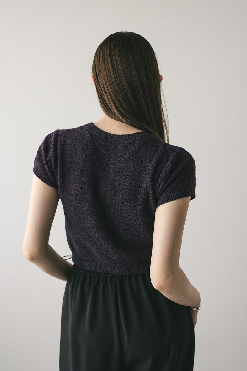 STYLEMIXER「2WAYパイルニットコンパクトトップ」|ニット・セーター|