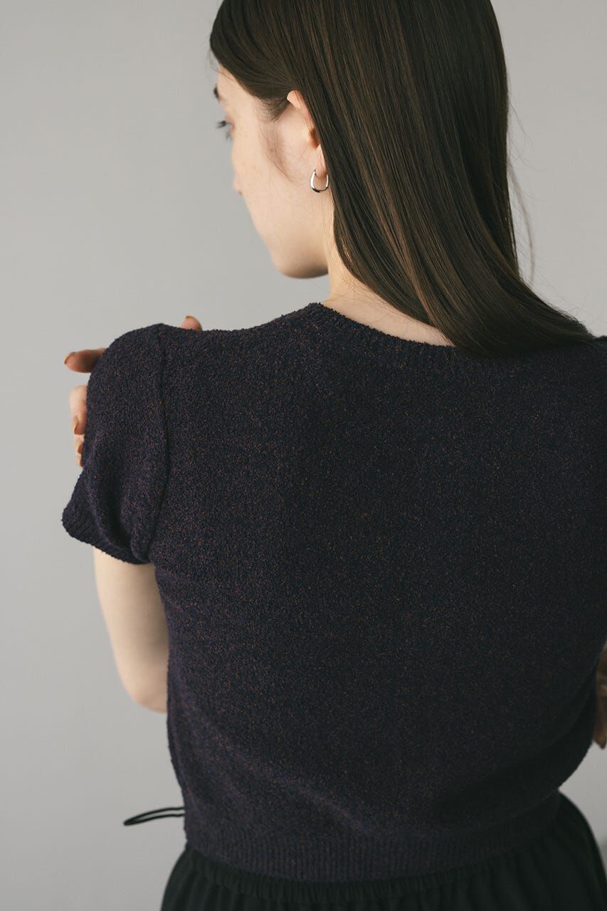 STYLEMIXER「2WAYパイルニットコンパクトトップ」|ニット・セーター|