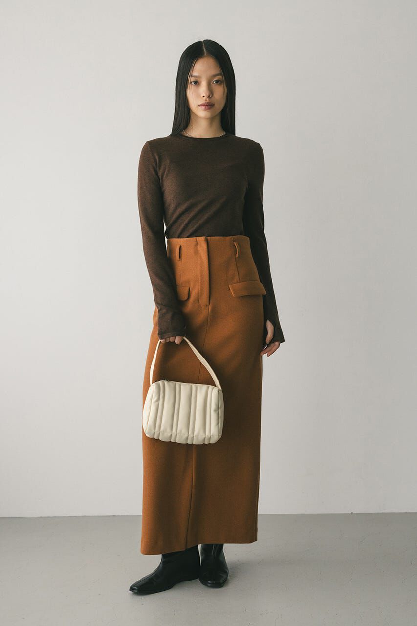 STYLEMIXER「フィンガーホールクルーネックニット」|ニット・セーター|