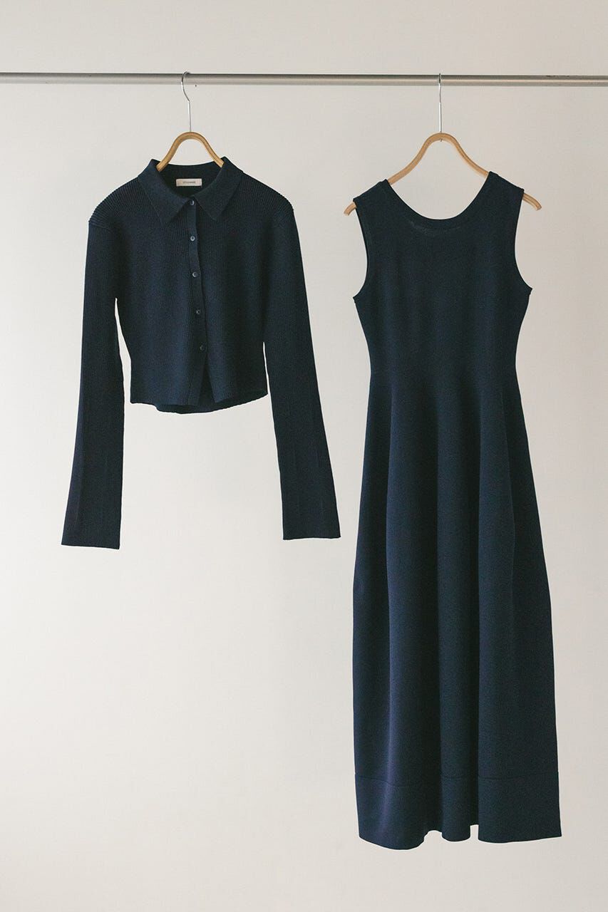 STYLEMIXER「2ピースポロニットワンピース」|ワンピース|
