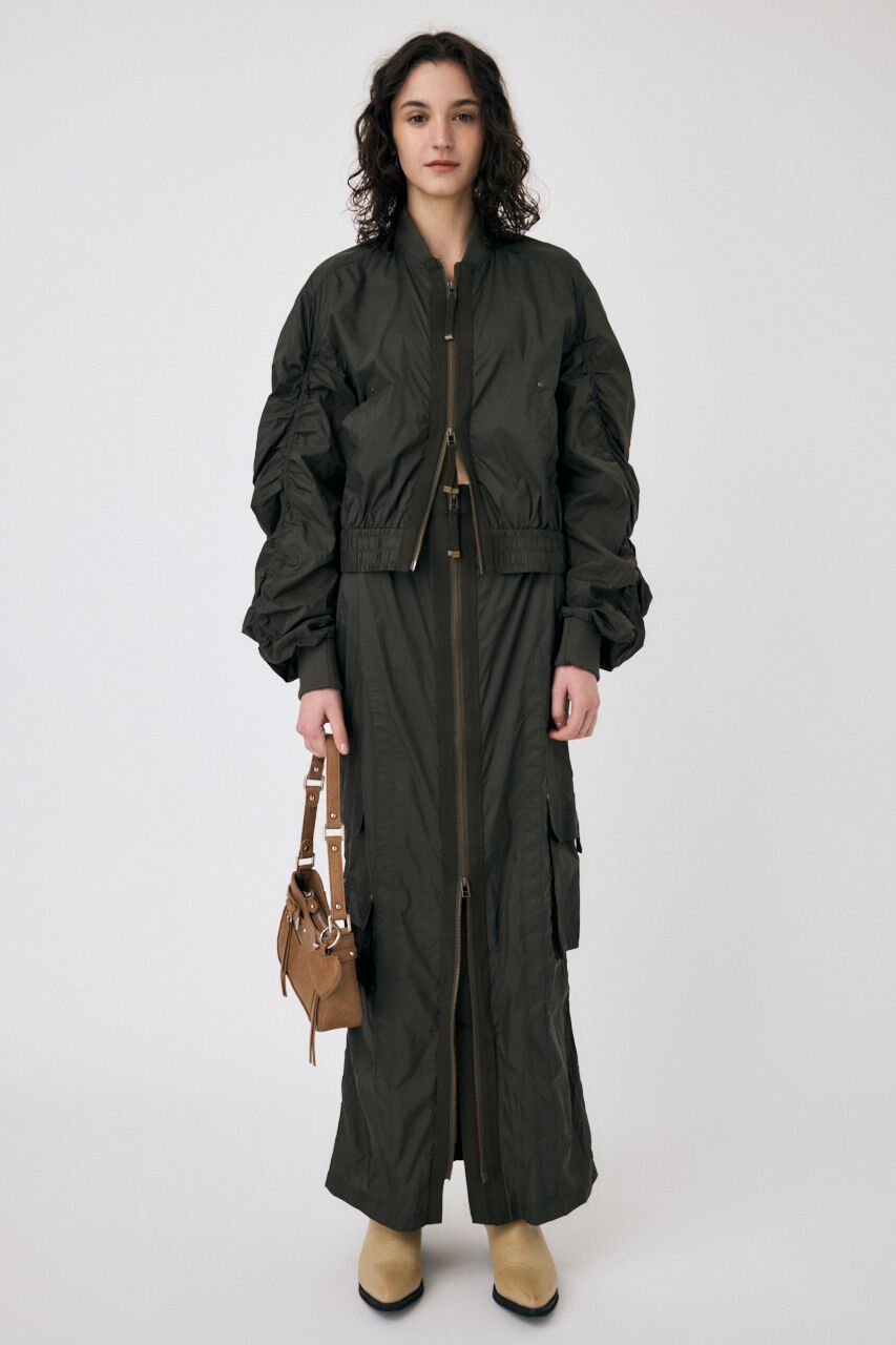 MOUSSY「FRONT ZIP FUNCTION ブルゾン」|ブルゾン・スタジャン|