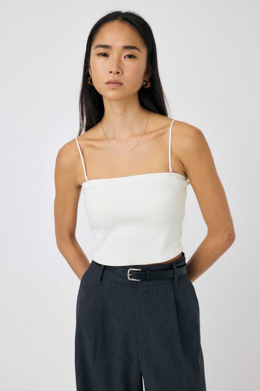 MOUSSY「SQUARE NECK キャミソール」|キャミソール|