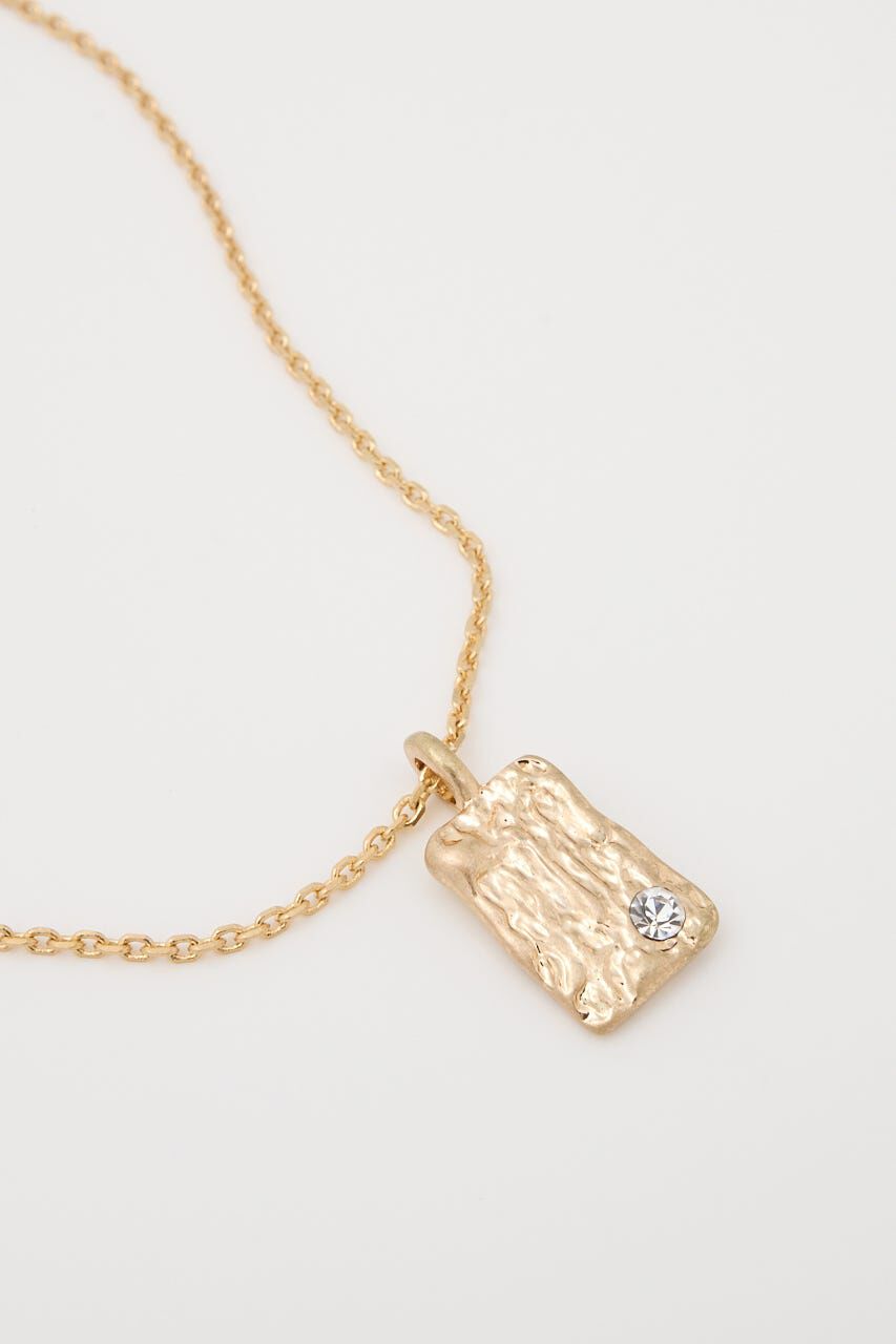 MOUSSY「PLATE CHAIN ネックレス」|ネックレス|