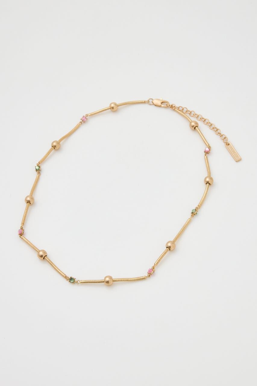 MOUSSY「GEM チョーカー」|ネックレス|
