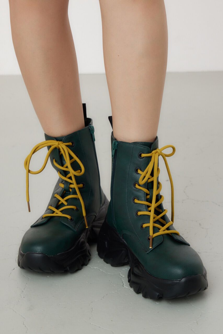 RODEO CROWNS「レースアップ ボリュームブーツ」|その他|