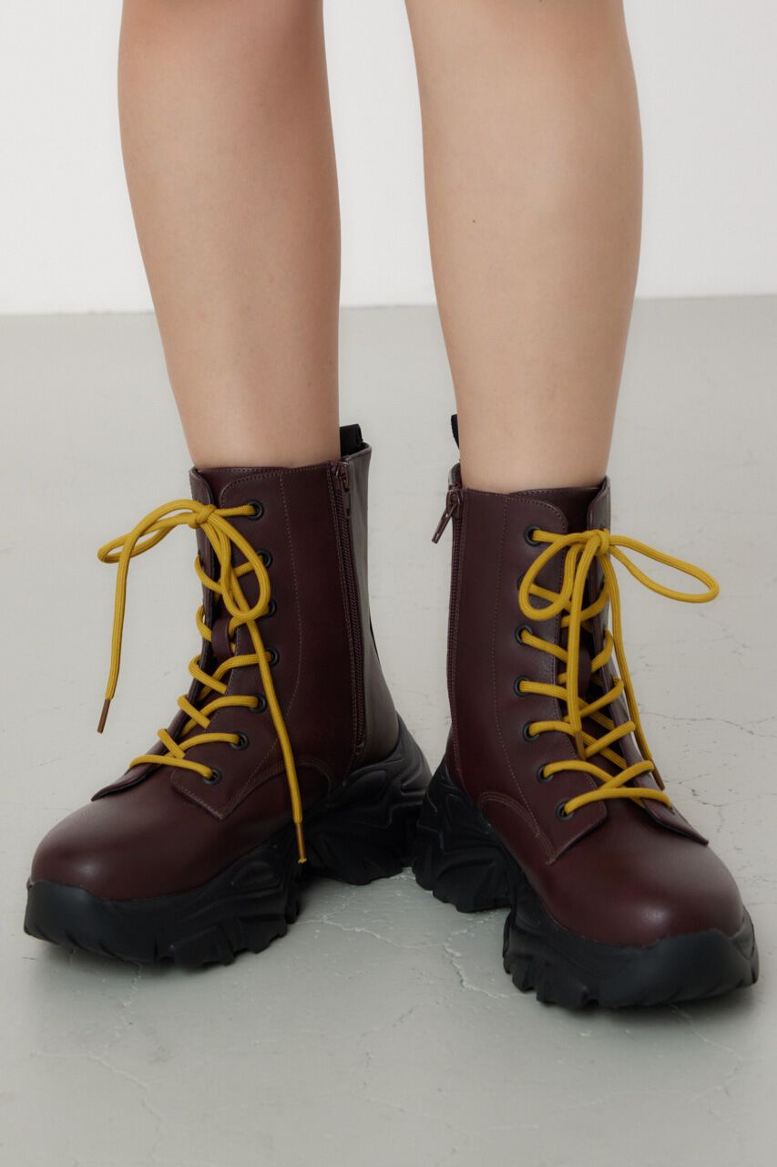 RODEO CROWNS「レースアップ ボリュームブーツ」|その他|