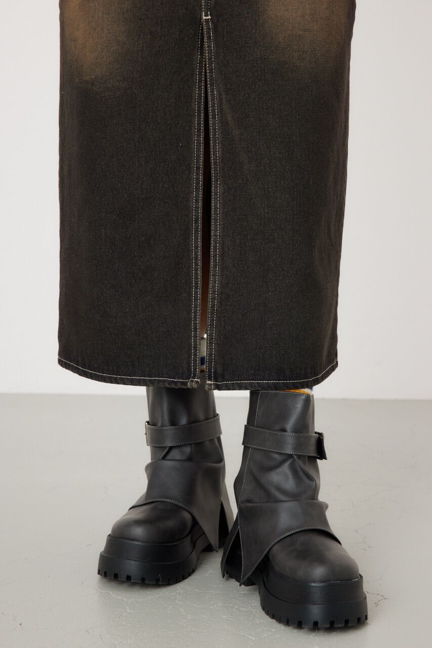 RODEO CROWNS「フロントスリットデニムスカート」|スカート|