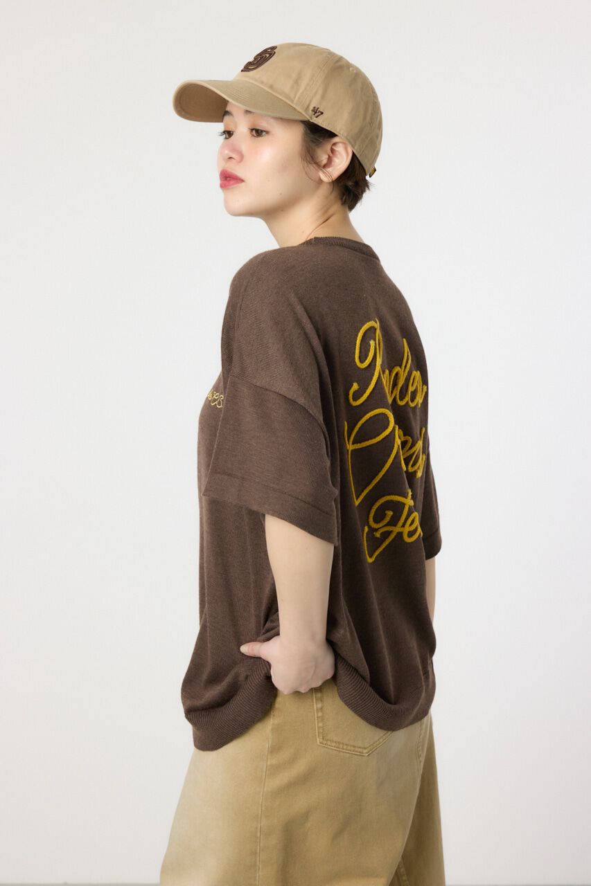 RODEO CROWNS「スクリプトロゴニットトップス」|ニット・セーター|