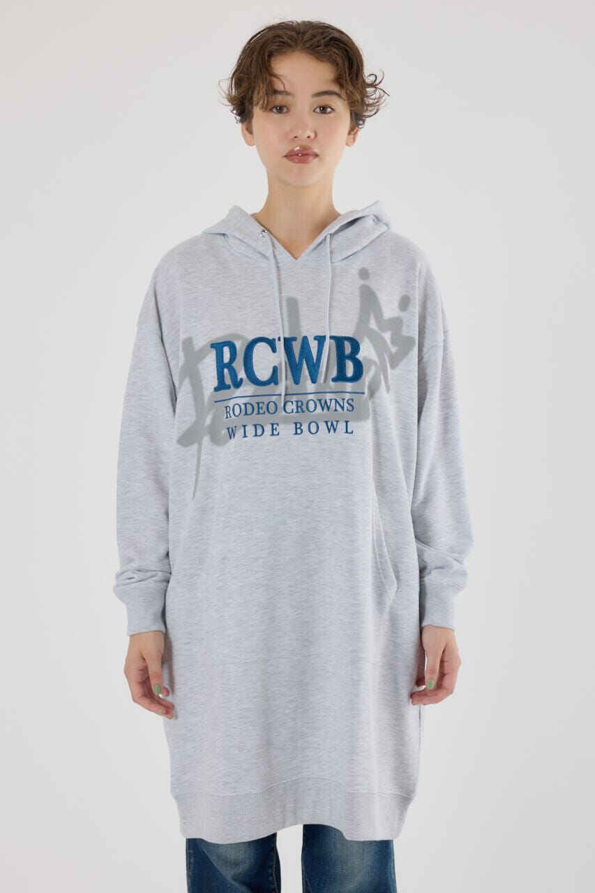 RODEO CROWNS「シャドーロゴパーカーワンピース」|ワンピース|