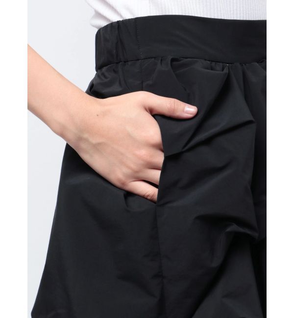 ELENDEEK「TUCK DRAPE TAFFETA SK」|スカート|