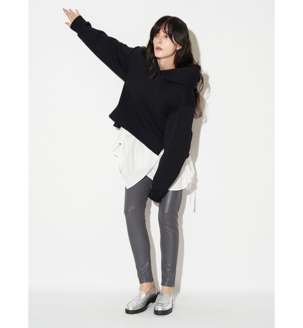 ELENDEEK「DRAWSTRING BL SET HOODIE」|パーカー|