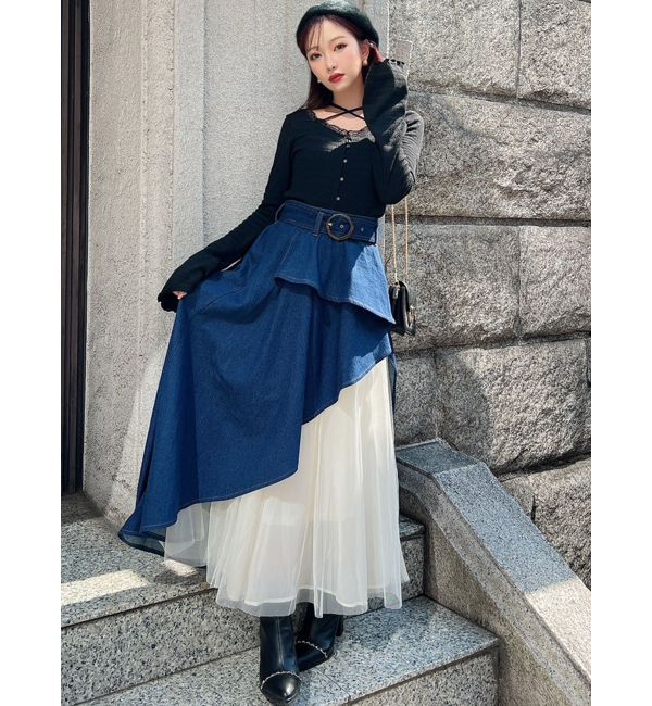 RESEXXY「チュールボリュームスカート」|スカート|