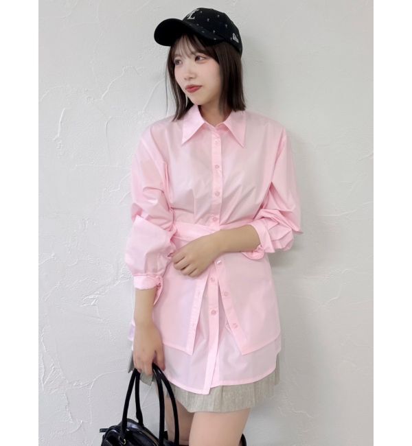 dazzlin「マルチレイヤードシャツ」|シャツ・ブラウス|