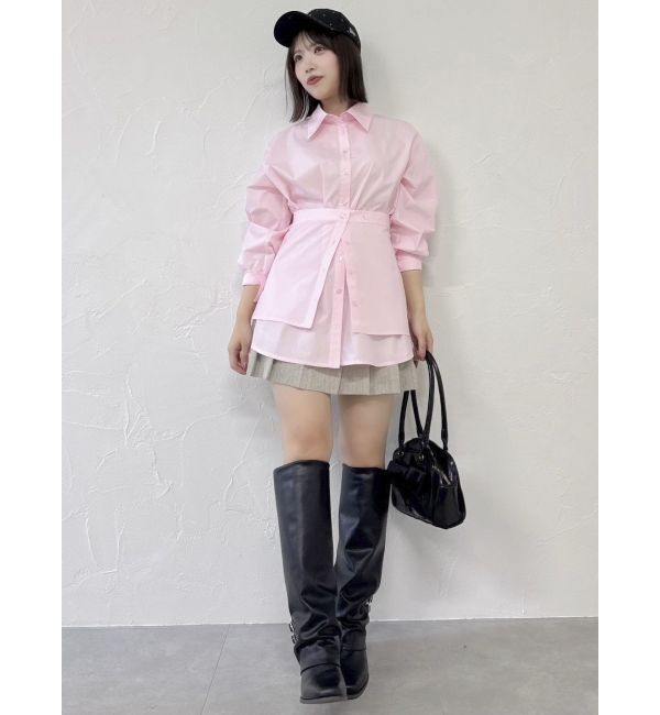 dazzlin「マルチレイヤードシャツ」|シャツ・ブラウス|