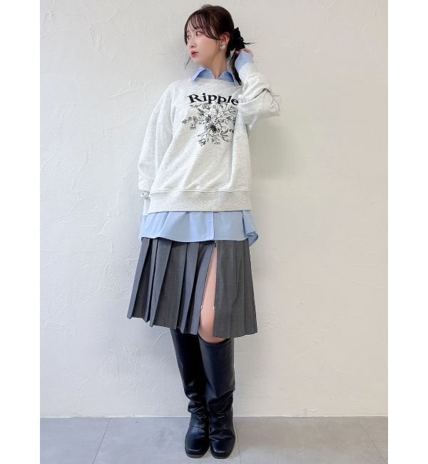 dazzlin「マルチレイヤードシャツ」|シャツ・ブラウス|