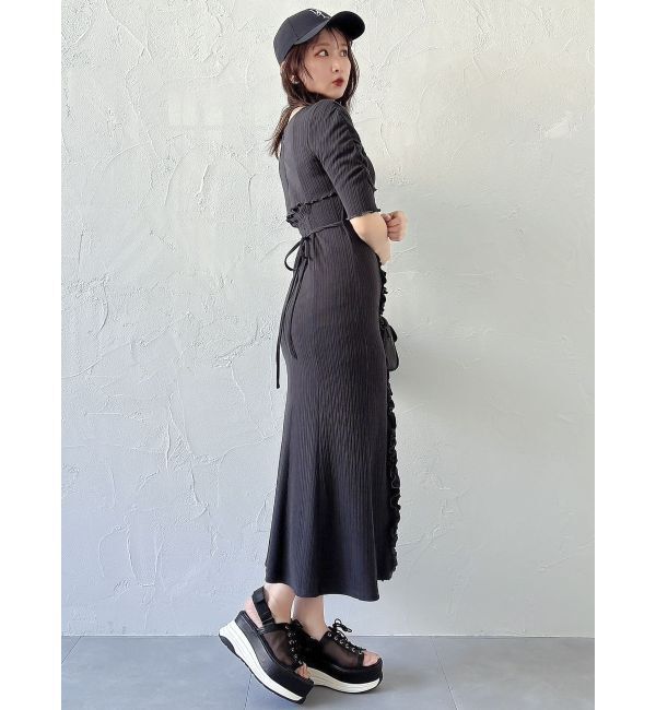 dazzlin「アシメレイヤードカットワンピース」|ワンピース|