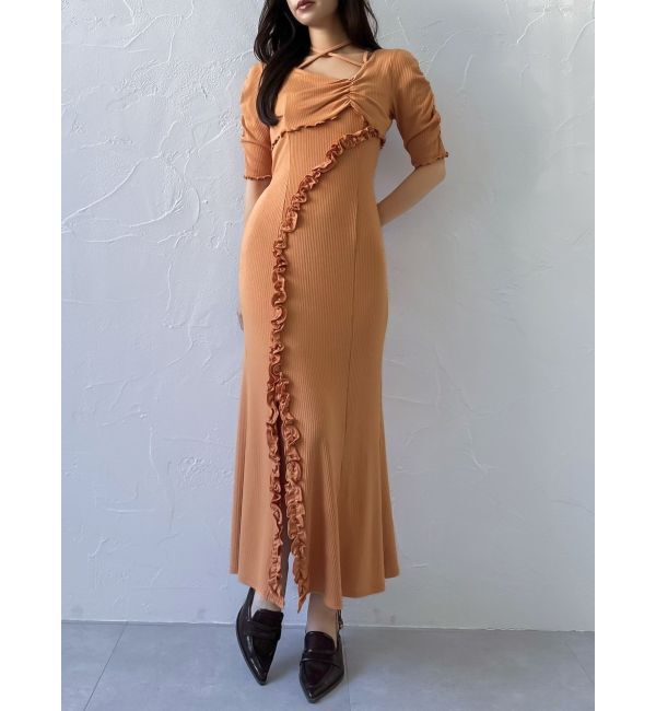 dazzlin「アシメレイヤードカットワンピース」|ワンピース|