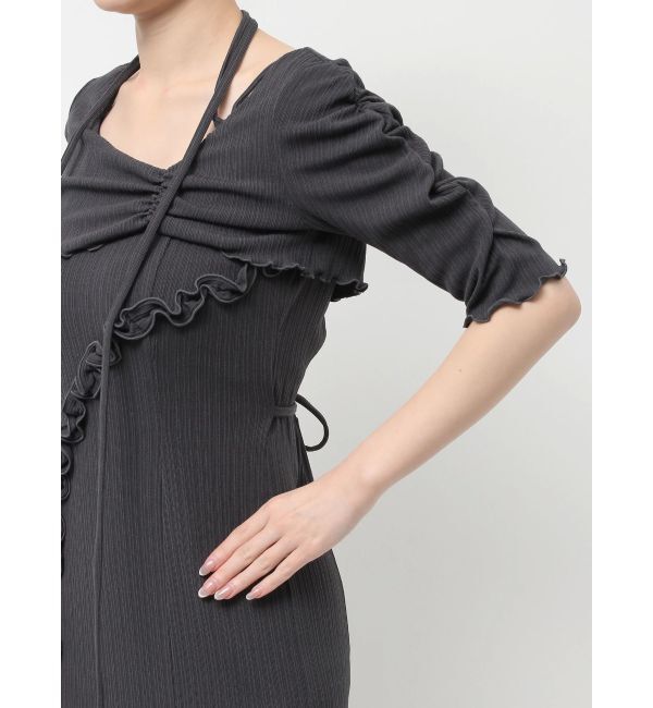 dazzlin「アシメレイヤードカットワンピース」|ワンピース|