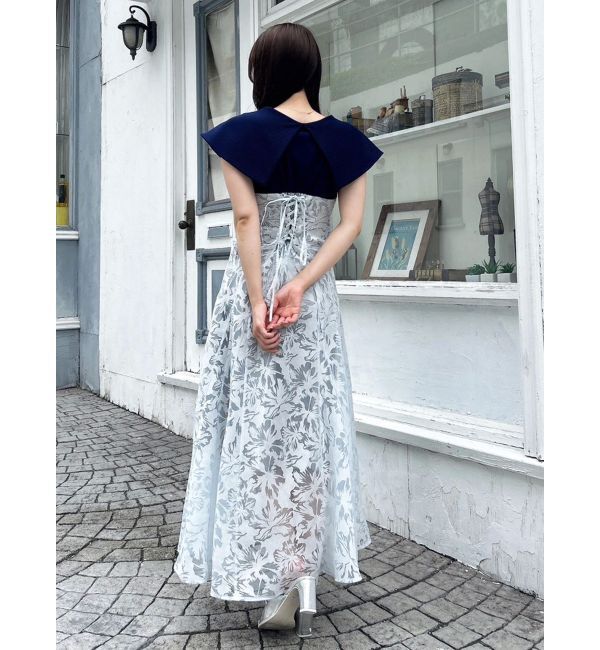 dazzlin「オパールフラワーコルセットワンピース」|ワンピース|