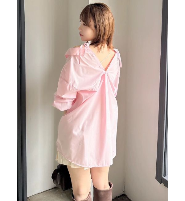 dazzlin「【POLO BCSコラボ/再生産】マルチウェイオーバーシャツ」|シャツ・ブラウス|