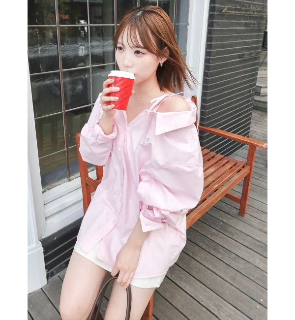 dazzlin「【POLO BCSコラボ/再生産】マルチウェイオーバーシャツ」|シャツ・ブラウス|