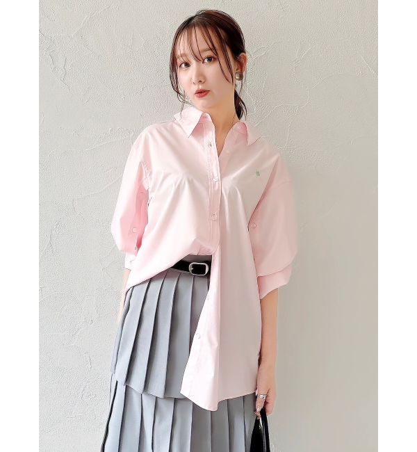 dazzlin「【POLO BCSコラボ/再生産】マルチウェイオーバーシャツ」|シャツ・ブラウス|