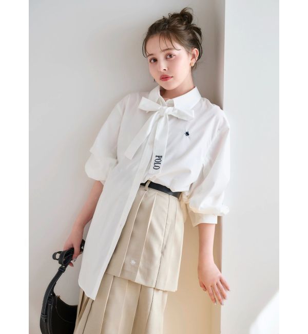 dazzlin「【POLO BCSコラボ/再生産】マルチウェイオーバーシャツ」|シャツ・ブラウス|