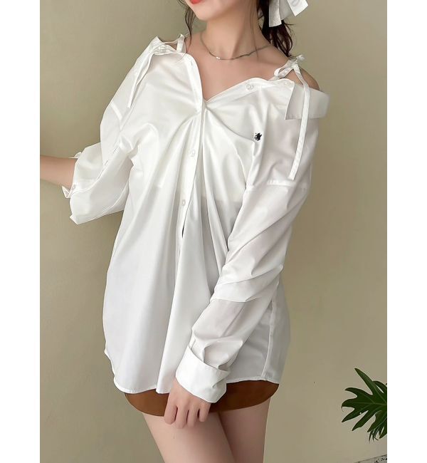 dazzlin「【POLO BCSコラボ/再生産】マルチウェイオーバーシャツ」|シャツ・ブラウス|