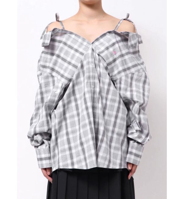 dazzlin「【POLO BCSコラボ/再生産】マルチウェイオーバーシャツ」|シャツ・ブラウス|