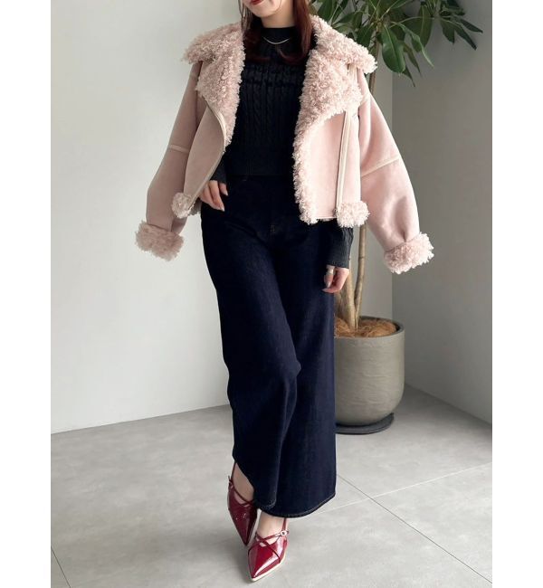 dazzlin「ケーブルレタリングニット」|ニット・セーター|