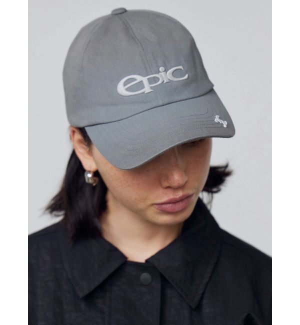 EMODA「ウォッシュロゴキャップ」|キャップ・キャスケット|グレー