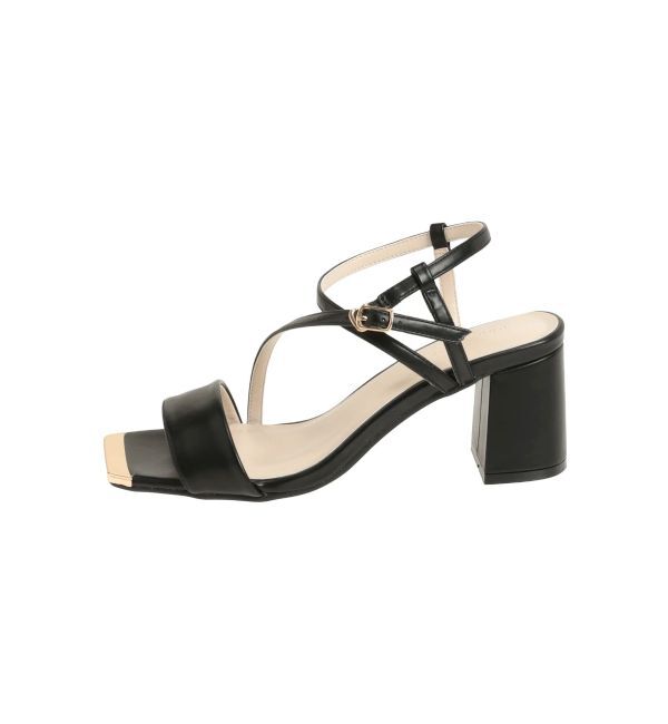 MERCURYDUO「メタルパーツストラップサンダル」|サンダル|