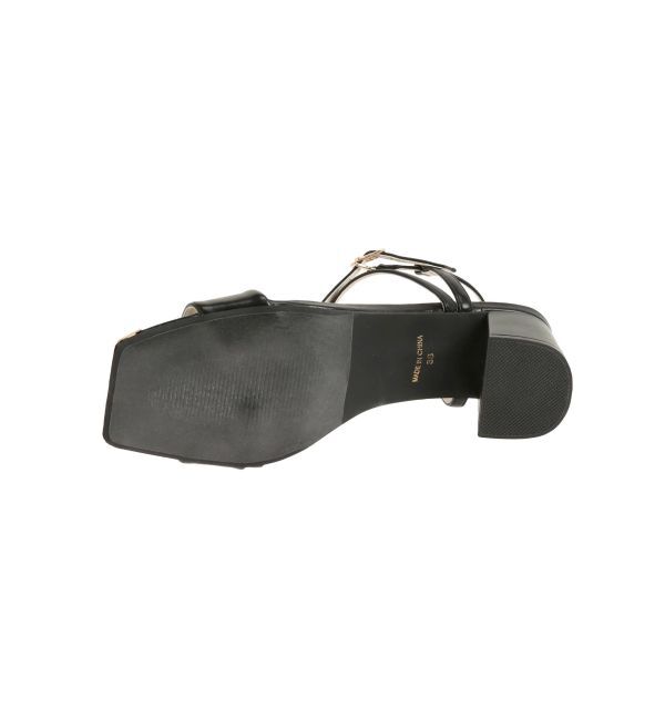 MERCURYDUO「メタルパーツストラップサンダル」|サンダル|