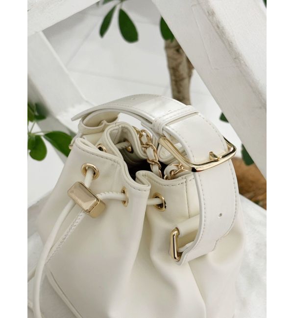 MERCURYDUO「チェーンドローストリングバッグ」|その他|