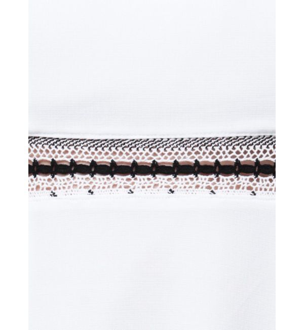 MERCURYDUO「モチーフレーステープワンピース」|ワンピース|