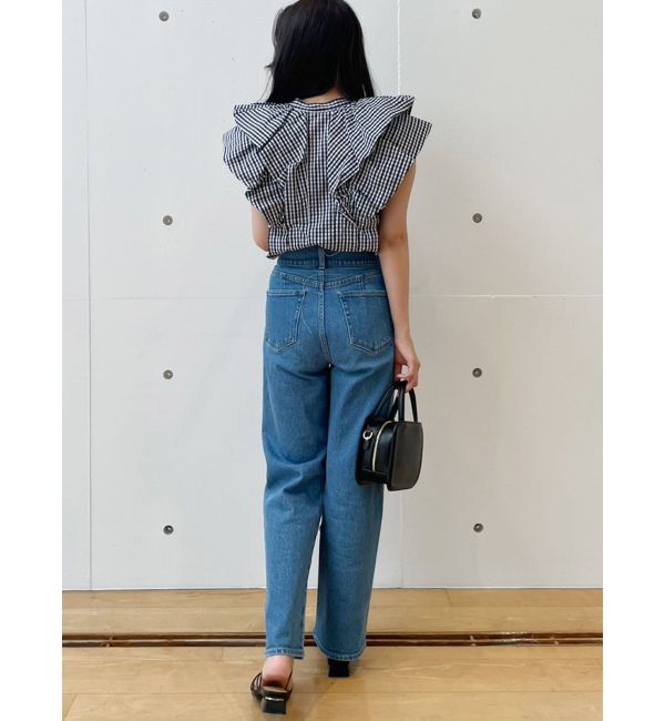 MERCURYDUO「ハイウエストストレートストレッチデニム」|その他|