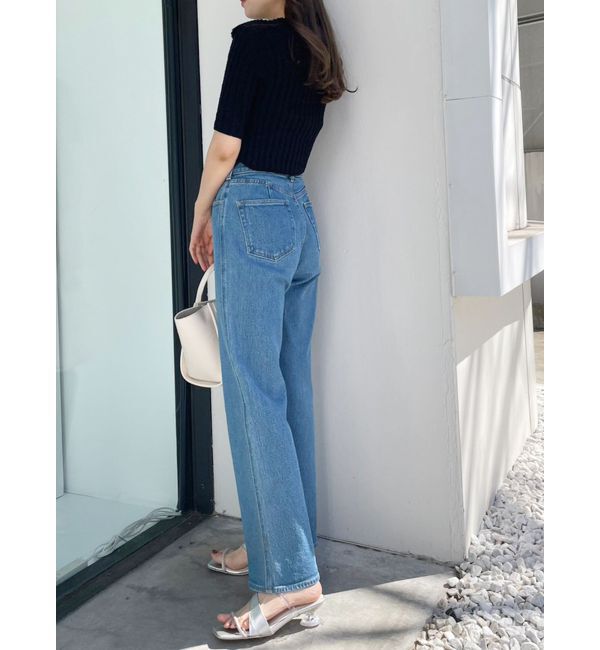 MERCURYDUO「ハイウエストストレートストレッチデニム」|その他|